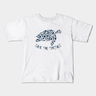 Save The Turtles Kids T-Shirt